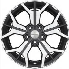 Khomen Wheels Диск колесный KHW1715 7x17/5x114.3 D60.1 ET39 Black FP