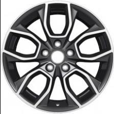 Khomen Wheels Диск колесный KHW1713 7x17/5x114.3 D67.1 ET45 Black FP