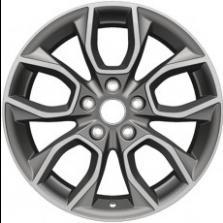 Khomen Wheels Диск колесный KHW1713 7x17/5x114.3 D67.1 ET48.5 Gray FP
