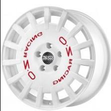 OZ Диск колесный Rally Racing 7x17/5x114.3 D75 ET45 Race white red lettering