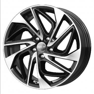 КиК Литой диск Hyundai Tucson (КС883) 7x18/5*114.3 D67.1 ET51 Алмаз-черный SK